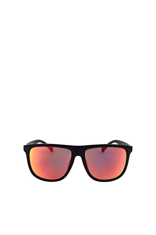 Lunettes de soleil polarisées homme - Verres effet miroir - Catégorie 3 - Guess Factory - Noir et gris
