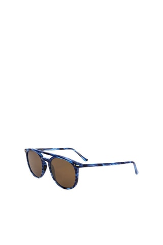 Lunettes de soleil mixte - Catégorie 2 - Italia Independent - Bleu et marron