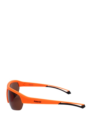 Lunettes de soleil polarisées homme - Catégorie 3 - Polaroid Sport - Orange