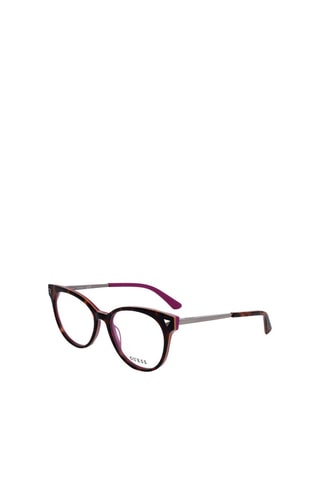 Lunettes de vue femme - Guess - Jaune, marron et argenté
