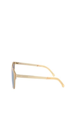 Lunettes de soleil mixte - Verres effet miroir - Catégorie 3 - Lacoste - Beige