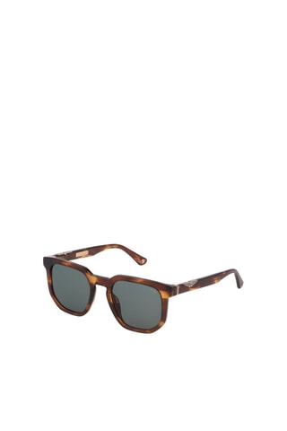 Lunettes de soleil homme - Catégorie 2 - Police - Gris et marron