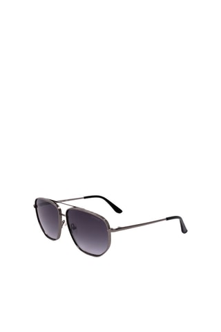 Lunettes de soleil femme - Catégorie 3 - Guess - Noir, argenté et gris
