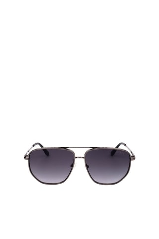 Lunettes de soleil femme - Catégorie 3 - Guess - Noir, argenté et gris