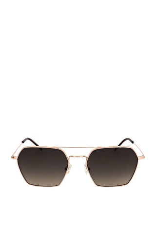 Lunettes de soleil femme - Catégorie 3 - Hugo Boss - Marron et doré