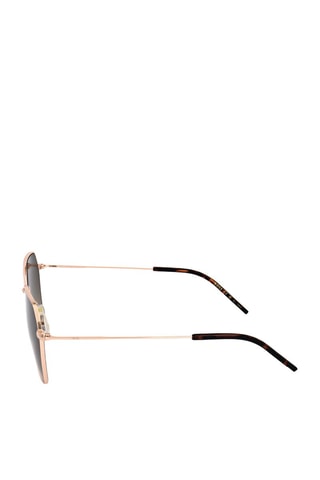 Lunettes de soleil femme - Catégorie 3 - Hugo Boss - Marron et doré