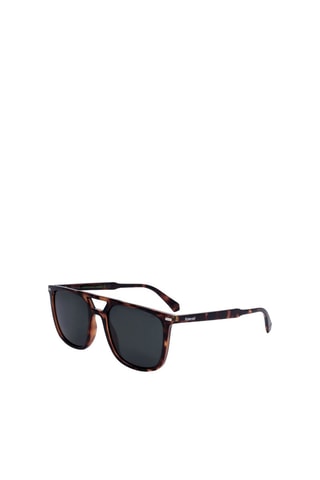 Lunettes de soleil polarisées homme - Catégorie 3 - Polaroid - Marron et vert