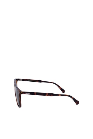 Lunettes de soleil polarisées homme - Catégorie 3 - Polaroid - Marron et vert