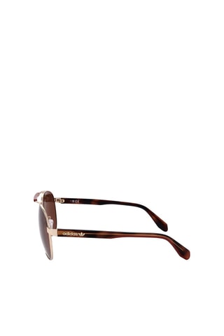 Lunettes de soleil homme - Catégorie 3 - Adidas Original - Marron et doré