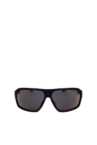 Lunettes de soleil polarisées homme - Verres effet miroir - Catégorie 3 - Carrera - Noir et rouge