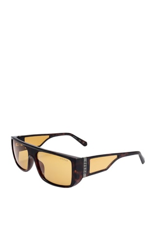 Lunettes de soleil femme - Catégorie 2 - Guess - Marron et argenté