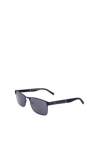 Lunettes de soleil homme - Catégorie 3 - Tommy Hilfiger - Noir et bleu