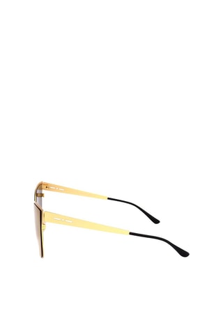 Lunettes de soleil femme - Verres effet miroir - Catégorie 2 - Italia Independent - Orange, violet et doré