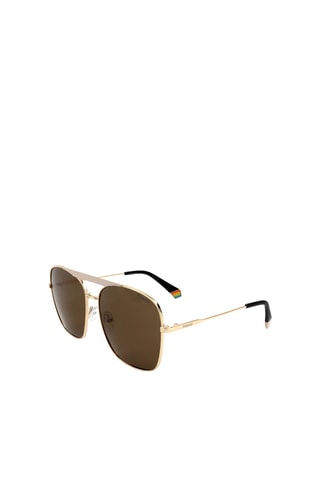 Lunettes de soleil polarisées femme - Catégorie 3 - Polaroid - Noir et doré