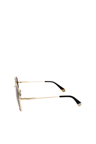 Lunettes de soleil polarisées femme - Catégorie 3 - Polaroid - Noir et doré