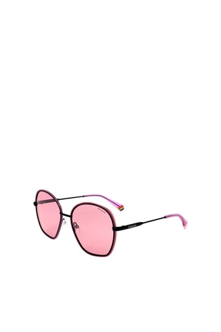 Lunettes de soleil polarisées femme - Catégorie 1 - Polaroid - Noir et rose