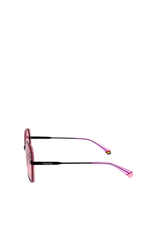 Lunettes de soleil polarisées femme - Catégorie 1 - Polaroid - Noir et rose