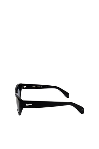 Lunettes de soleil femme - Catégorie 3 - Rag & Bone - Noir et gris