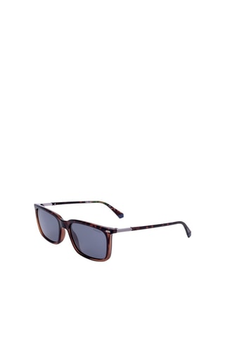 Lunettes de soleil homme - Catégorie 3 - Polaroid - Bleu et marron