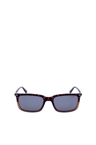 Lunettes de soleil homme - Catégorie 3 - Polaroid - Bleu et marron