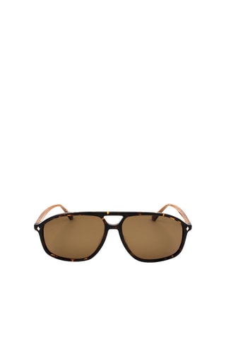 Lunettes de soleil polarisées homme - Catégorie 3 - Web - Marron et noir