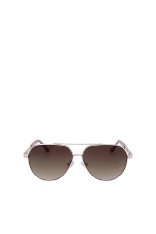 Lunettes de soleil femme - Catégorie 3 - Guess Factory - Doré et gris