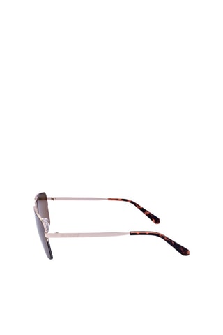 Lunettes de soleil homme - Catégorie 3 - Guess Factory - Marron et argenté
