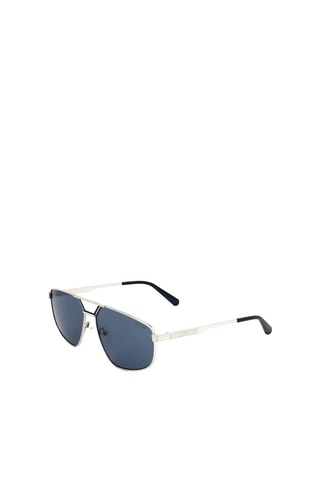 Lunettes de soleil homme - Catégorie 3 - Guess Factory - Bleu et argenté