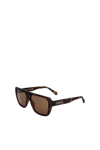 Lunettes de soleil homme - Catégorie 3 - Guess Factory - Noir et marron