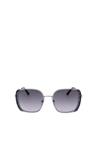 Lunettes de soleil femme - Catégorie 2 - Guess Factory - Noir et argenté