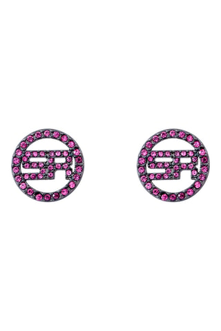 Orecchini - Argentato e rosa