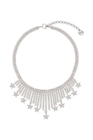 Collana plastron - Argentato