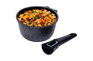 Cazo con mango extraíble - 18 cm