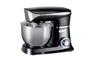 Robot amasador - 6,5 l - Plateado y negro