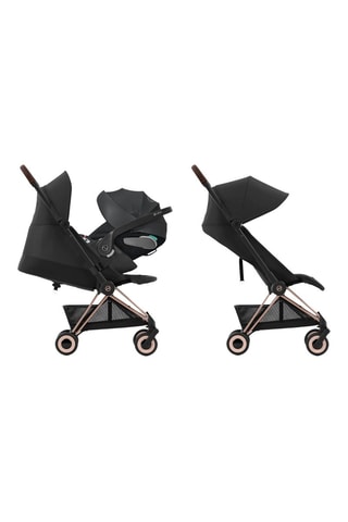 Passeggino Coya - Grigio - Telaio Rosegold - Dalla nascita a 4 anni - Fino a 22 kg