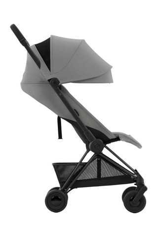 Passeggino Coya - Grigio - Telaio Nero opaco - Dalla nascita a 4 anni - Fino a 22 kg