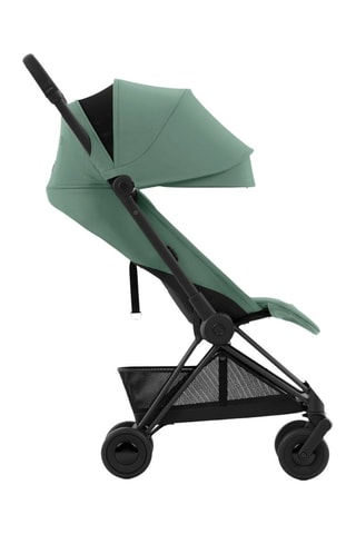 Passeggino Coya - Verde - Telaio Nero opaco - Dalla nascita a 4 anni - Fino a 22 kg