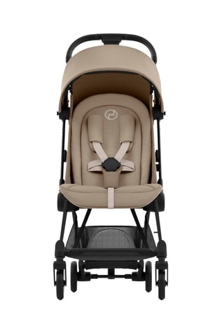 Passeggino Coya - Beige - Telaio Nero opaco - Dalla nascita a 4 anni - Fino a 22 kg