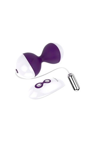 Bolas chinas - Miu-Miu - Violeta - 7,7 cm