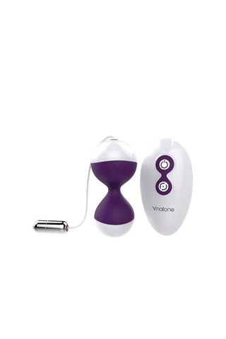 Bolas chinas - Miu-Miu - Violeta - 7,7 cm