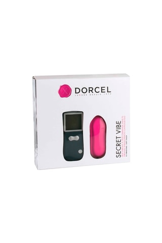 Huevo vibrador waterproof con mando Secret Vibe - Rosa - 8 cm