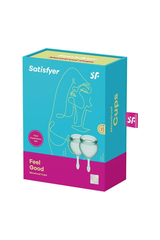 2 copas menstruales Feel good - 15 y 20 ml