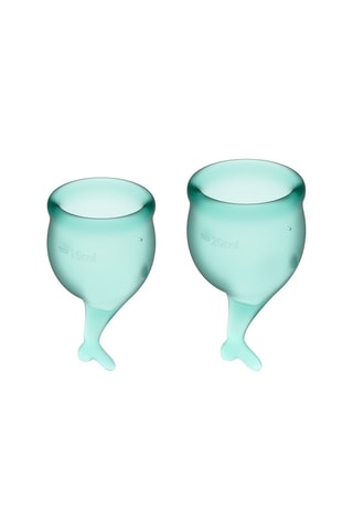 2 copas menstruales Feel secure - 15 y 20 ml