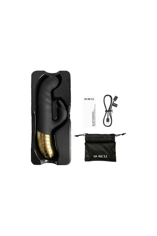 Estimulador del punto G y del clítoris G-Stormer - Negro - 12,5 cm