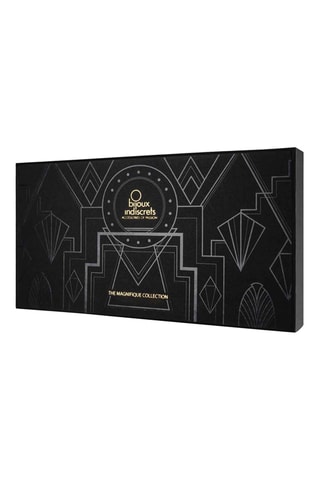 2 tobilleras de cadena Magnifique - Dorado