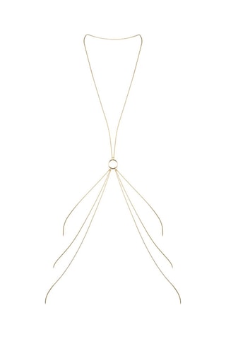 Joya corporal con collar Magnifique - Dorado