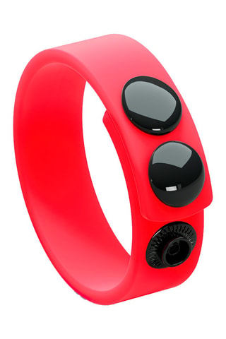 Conjunto de anillos para el pene Cockring Néon Ring - Rosa y naranja