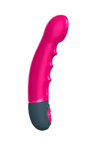 Vibrador Too Much - Rosa y negro - 22 cm