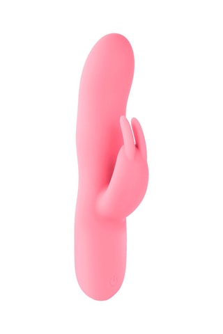 Vibrador Rabbit waterproof - Rosa - 19 cm