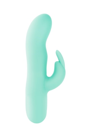 Vibrador Rabbit waterproof - Turquesa - 19 cm